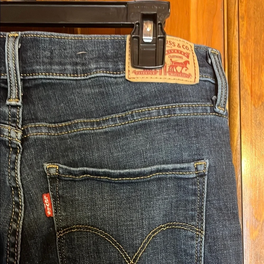 Levi's Blue Straight Leg Jeans Timeless Style